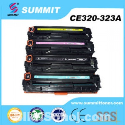 New HP CM1415fn HP CE320A CE321A CE322A CE323A Colorset